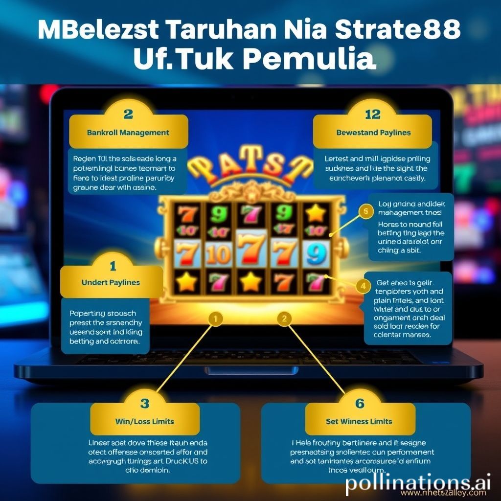 Strategi Taruhan Mbcslot88 Untuk Pemula